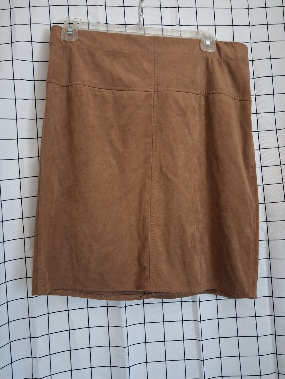 Max Studio Faux Suede Skirt